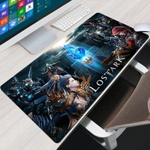 장패드 L-Lost Ark 마우스 패드 Pc 게이머 액세서리 Xxl 데스크 프로텍터 키보드 매트 대형 게임 확장 컴퓨터, [05] 300x700x3mm, [20] FS003338