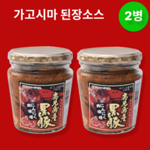 1+1 일본 가고시마 흑돼지 된장소스 마늘 고기 된장, 2개, 200g
