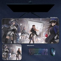 승리의 여신 Nikke 게임 승리의 여신 니케 캐릭터 굿즈 장패드 마우스패드 모음, 900x400mm, 3mm, V