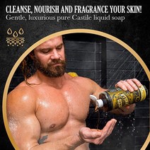 미국직구 올인원바디워시 홀애비냄새제거 대용량 미국향기 Castile Soap LiquID 명찰 Body Wash Sensiti Skin 올리브 오일 코코아 버터 오일 비건 남성 바, [02] 5갤런, [02] 라벤더