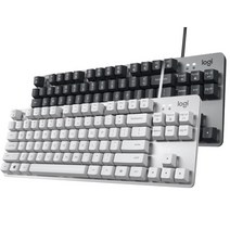 로지텍 정품 K835 TKL 기계식 키보드 화이트 청축 블랙 적축 병행, 화이트(청축), 병행수입(영문), 텐키리스