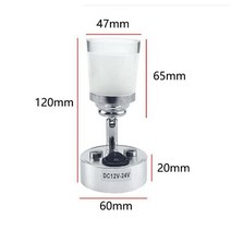 광확산 아크릴 얇은 조명용 쫄대 와트 천개 DCV 확산 요트 인테리어 조명 콩 벽 RV 보트 독서, [01] W K