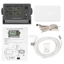 1 set onwa kp-32 gpssbas 해양 네비게이터 4.5 인치 lcd 디스플레이 gps 네비게이션 로케이터 sbas 수신기 해양 부품 포함