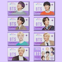 BTS 멤버선택 롯데 자일리톨껌 퍼플스타16g 6개(멤버선택1개+랜덤5개) 방탄소년단 굿즈 선물 무설탕 졸음방지껌, JIMIN1+랜덤5