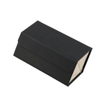 선글라스 스토리지 가방 주최자 디스플레이 접는 안경 pu 가죽 케이스 홈 스토리지 박스, 검정 2 grids