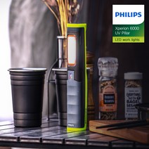필립스 공식판매점 프로페셔널 엑스페리온 6000 시리즈 LED 작업등 캠핑랜턴 X60 UV Pillar, 엑스페리온 작업등 캠핑랜턴 X60 UV Pillar