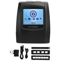 필름스캐너 아날로그 사진 스캔 필름 스캐너 휴대용 미니 화면 디지털 스캐너, usb1.1 eu 플러그