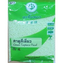 태국식품 그린사구 그린타피오카펄400g, 1봉, 400g
