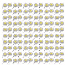 LED 가벼운 광선 높은 전원 120pcs 1 W LED 화이트 램프 비즈 6000k 라이트 이미 터 구성 요소 다이오드 램프 구슬 DIY 조명, 하나, 하얀