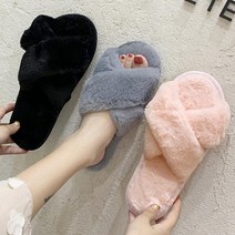 털슬리퍼 여성 방한화 털신발 밍크털 털X 털단화