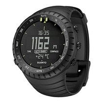순토(SUUNTO) 손목시계 코어(Core) 올 블랙 3 기압 방수 방위고도기압수심 [일본 정규품 메이커 보증 2년] SS014279010