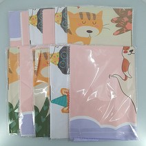 바누아투 잘닦이는 특대형 극세사 안경닦이 10매