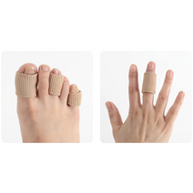 너나마켓 손가락 발가락 굳은살 티눈 보호대 실리콘 젤튜브 1+1 평발 보행피로개선 발바닥피로 족저근막염