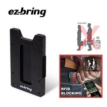 ileum쇼핑^^m이지브링 RFID 차단 카본카드지갑 슬라이드 홀더 명함클립 슬림 머니 선물 메탈medi^^, ab^선택없는, ab^선택없는