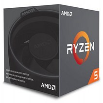 AMD Ryzen 5 2600X Processor with Wraith Spire Cooler - YD260XBCAFBOX, 1