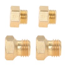 가스히터 난로 파츠 수리 20pcs 프로판 LPG 가스 파이프 온수기 DIY 버너 부품 황동 M6x0.75mm/0.5mmx10 +, 한개옵션0