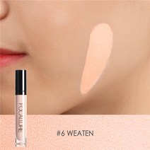 촉촉한 커버 커버력좋은 파운데이션 광채 스틱 물광 하이라이터 건성 복합성 매트 쿠션 컨실러 프라이머 블러셔 Focallure 메이크업 리퀴드 페이스 7 색 풀 리지 크림 방수, 6, 협력사