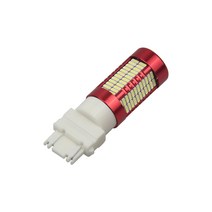 1x 흰색 자동차 3157 브레이크 라이트 스톱 전구 12V-24V 20 LED, 한개옵션0