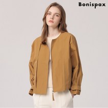 보니스팍스 스티치 노카라 점퍼-MF83JP012