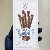 노브랜드 초코 웨이퍼롤 115g x 3개, 단품, 단품