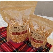 평창 국내산 팝콘옥수수 350g 800g, 1개