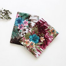 대폭 40수 워싱린넨 하와이플랜 2color(a3216), 버건디