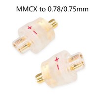 이어폰 연장 케이블 OKCSC 어댑터 MMCX 이어버드 오디오 커넥터 SHURE SE215 SE315 SE846 EAH-TZ700 WESTONE W80 시리즈 0.78 0.75, [06] MMCX to 0.78mm, 06 MMCX to 0.78mm