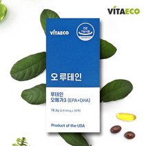 오 루테인 루테인+오메가3 종합 눈건강 영양제 30일분 중년 노안 눈침침할때 눈에좋은음식