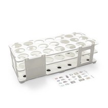 시험관 튜브렉 50ml 코니칼 tube rack 21홀 원심관 꽂이 스탠드, 튜브렉 50ml 1개 ＋ 사은품 증정