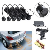 사각지대경고기능 전방후방 감지기4/8 주차 센서 LCD LED 디스플레이 자동차 리버스 레이더 시스템 알람 키, 03 Buzzer Radar