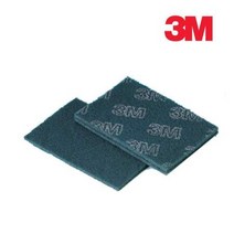 3M 공업용수세미 마이티블루 1박스 100장 수새미 쑤세미 일회용 주방 설겆이 다목적 싱크대 다용도 스폰지, 상세페이지 참조, 1개
