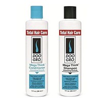 Doo Gro Anti thinning Mega Thick Shampoo & Conditioner Set 10fl 미국직송 294894