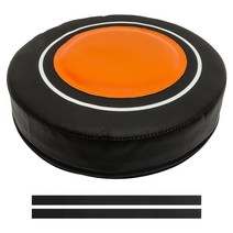 펀치 머신 벽걸이 펀칭 패드 출입구 가방 발로 쿠션 복싱 머신 샌드백 타겟, 01 Orange