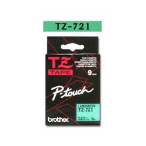 PGM^*^몰(브라더) TZ-테이프 TZ-721 9mm 라벨기 제본 스티커 다용도 마스킹 프린터^*췤pgm, a*^*옵션없슴