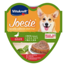 비타크래프트 조에시 하트캔 강아지 간식 85g, 오리 + 시금치 혼합맛, 11개