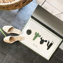 디쿠 프리미엄 극세사 발매트 600x400mm 선인장 _ 2301013EA, 쿠팡 본상품선택