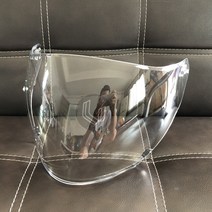 AGV K5 JET 오토바이 하프 헬멧 바이저 렌즈 피팅 케이스 3/4 오픈 페이스 헬멧 렌즈 오토바이 하프 헬멧 바이저 렌즈 피팅 케이스, Clear