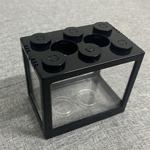 베타물고기 구피 해수어 금붕어키우기 미니 물고기 탱크 Betta 수족관 크리에이티브 빌딩 블록 홈 오피스