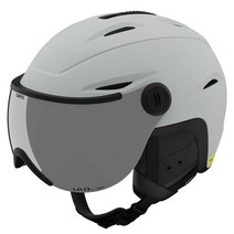 Giro 스노우보드헬멧 Vue MIPS Vivid Helmet, Matte Light Grey, L