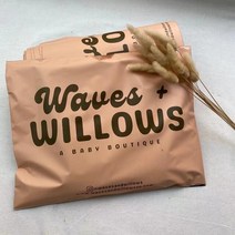 쇼핑백제작 카드제작 커스텀 로고 매트 라이트 핑크 우편물 배송 택배 가방 중국 도매, 03 nude