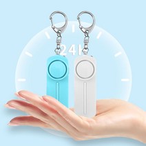 ANYOU 호신용 경보기 미니 호신 호루라기, 1개, 블랙