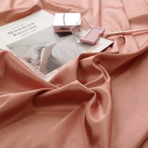 부드러운 실크천 사진 촬영천 원단 공단원단 7색상, 로즈골드