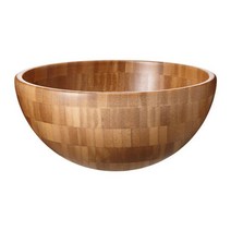 이케아 블란다마트 서빙볼 지름20cm 대나무