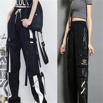 꽃소담 2P여성 봄가을 배기 조거 팬츠 트레이닝복 바지 QQA1862