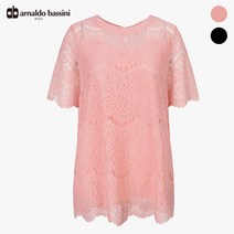 아날도바시니 (아날도바시니) 라운드넥 레이스 블라우스(AT05BL51M)