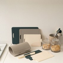 실리만 실리콘 도마 세트 3P, 3개