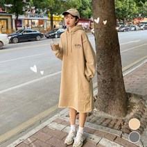 여성 귀여운 외출 스타일 두툼한 후드 여자 스커트 반팔 프릴 원피스 여름 면 브이넥 플레어-735056hn