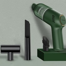 집진기 싸이클론 청소기 무선 자동차 진공 휴대용 자동차 액세서리 배터리 진공, 8kpa 녹색