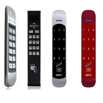 자동문 출입통제 단말기 번호키 도어락 잠금장치, GM150실버번호키