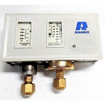 (MADE IN U.S.A) RANCO PRESSURE SWITCH 랑코 압력조절스위치 고압 저압 듀얼 오일, 고압(자동)